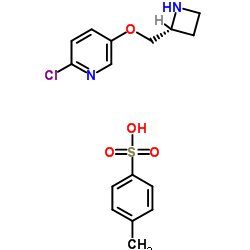 Tebanicline tosylate Structure
