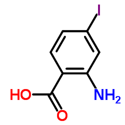 2-Amino-4-Iodobenzoic Acid structure