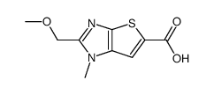 1H-Thieno[2,3-d]imidazole-5-carboxylic acid,2-(methoxymethyl)-1-methyl-结构式