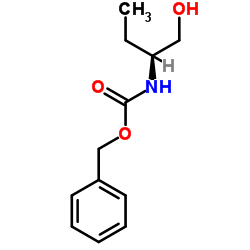 Benzyl [(2S)-1-hydroxy-2-butanyl]carbamate结构式