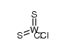 dichlorodisulfidotungsten(VI) Structure