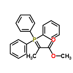 Methyl 2-(triphenylphosphoranylidene)propanoate structure