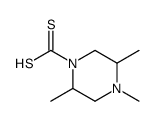 2,4,5-trimethylpiperazine-1-carbodithioic acid Structure