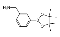 (3‐(4,4,5,5‐tetramethyl‐1,3,2‐dioxaborolan‐2‐yl)phenyl)methanamine Structure