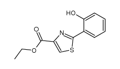 ethyl 2-(2-hydroxyphenyl)thiazole-4-carboxylate Structure