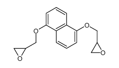 2-[[5-(oxiran-2-ylmethoxy)naphthalen-1-yl]oxymethyl]oxirane Structure