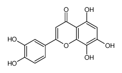 hypolaetin结构式