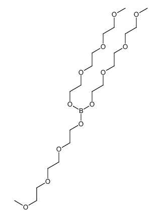 2-[2-(2-甲氧基乙氧基)乙氧基]乙醇硼酸三酯结构式