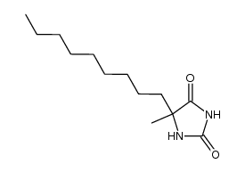 5-methyl-5-nonyl-imidazolidine-2,4-dione结构式
