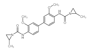 N-[2-methoxy-4-[3-methoxy-4-[(2-methylaziridine-1-carbonyl)amino]phenyl]phenyl]-2-methyl-aziridine-1-carboxamide picture