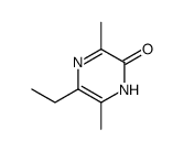 2(1H)-Pyrazinone,5-ethyl-3,6-dimethyl-(9CI) structure