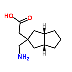 2-Pentaleneaceticacid,2-(aminomethyl)octahydro-,(2-alpha-,3a-alpha-,6a-alpha-)-(9CI) Structure