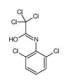 2,2,2-trichloro-N-(2,6-dichlorophenyl)acetamide结构式