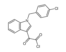 2-[1-(4-chlorobenzyl)-1H-indol-3-yl]-2-oxoacetyl chloride Structure