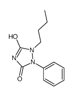 2-Butyl-3-phenylbicarbamimide structure