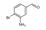 3-氨基-4-溴苯甲醛结构式