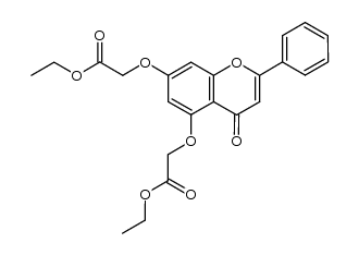 diethyl 2,2'-[(4-oxo-2-phenyl-4H-1-benzopyran-5,7-diyl)bis(oxy)]bisacetate picture