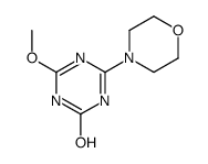 4-methoxy-6-morpholin-4-yl-1H-1,3,5-triazin-2-one结构式