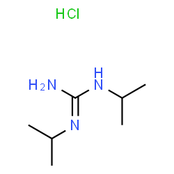 1,2-dipropan-2-ylguanidine hydrochloride Structure