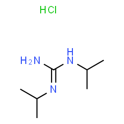 1,2-dipropan-2-ylguanidine hydrochloride structure