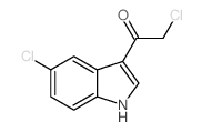 2-CHLORO-1-(5-CHLORO-1H-INDOL-3-YL)-ETHANONE图片