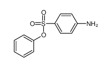 phenyl 4-aminobenzenesulfonate Structure