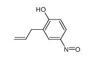 2-Allyl-4-nitroso-phenol Structure