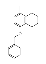 5-Benzyloxy-8-methyl-1,2,3,4-tetrahydro-naphthalin Structure