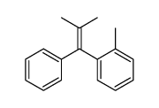 2-methyl-1-(2-methylphenyl)-1-phenyl-1-propene Structure