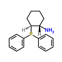 (1S,2S)-2-(Diphenylphosphino)cyclohexanamine structure