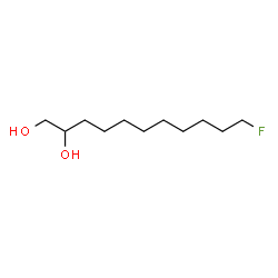 11-Fluoroundecane-1,2-diol结构式