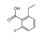 2-乙基-6-氟苯甲酸结构式