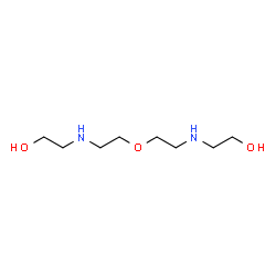 2,2'-[Oxybis(2,1-ethanediylimino)]bis-ethanol Structure