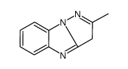 3H-Pyrazolo[1,5-a]benzimidazole,2-methyl-(9CI)结构式