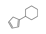 cyclopenta-1,3-dien-1-ylcyclohexane Structure