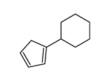 cyclopenta-1,3-dien-1-ylcyclohexane结构式