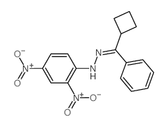 N-[(cyclobutyl-phenyl-methylidene)amino]-2,4-dinitro-aniline picture