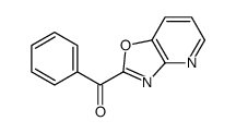 Oxazolo[4,5-b]pyridin-2-yl(phenyl)Methanone结构式