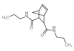 5-Norbornene-2,3-dicarboxamide,N,N'-dipropyl-, trans- (8CI)结构式
