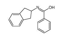 N-(2,3-dihydro-1H-inden-2-yl)benzamide Structure