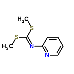 Carbonimidodithioic acid, 2-pyridinyl-, dimethyl ester (9CI) Structure