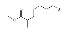 methyl 7-bromo-2-methylheptanoate结构式