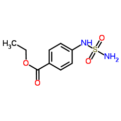 Benzoic acid, 4-[(aminosulfonyl)amino]-, ethyl ester (9CI)结构式
