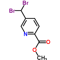 Methyl 5-(dibromomethyl)picolinate Structure