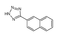 5-naphthalen-2-yl-2H-tetrazole结构式