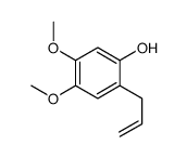 4,5-Dimethoxy-2-(2-propenyl)phenol Structure