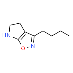 4H-Pyrrolo[3,2-d]isoxazole,3-butyl-5,6-dihydro-(9CI)结构式