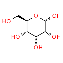 6-(hydroxymethyl)oxane-2,3,4,5-tetrol结构式