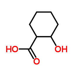 2-Hydroxycyclohexanecarboxylic acid Structure