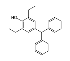 4-benzhydryl-2,6-diethylphenol结构式